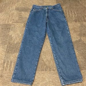 Vintage L.L. Bean Fleece Lined Jeans